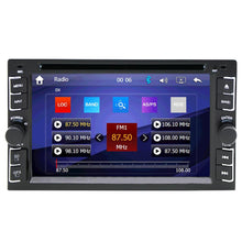 Cargar imagen en el visor de la galería, Eunavi 2 din multimedia universal car dvd radio player gps navigation tape recorder autoradio cassette stereo with free map card