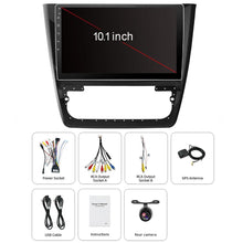 Cargar imagen en el visor de la galería, Eunavi 2 Din Car Radio Stereo For Skoda Yeti 2014 2015 2016 GPS Navigation multimedia player TDA7851 8 CORE WIFI Android 10