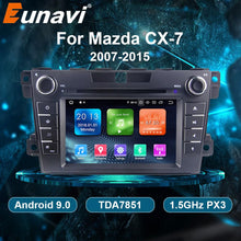 Załaduj zdjęcie do przeglądarki galerii, Eunavi 2 din car radio multimedia player for Mazda CX-7 CX 7 CX7 2007-2015 Auto dvd cd Android 9.0 2din headunit GPS navigation