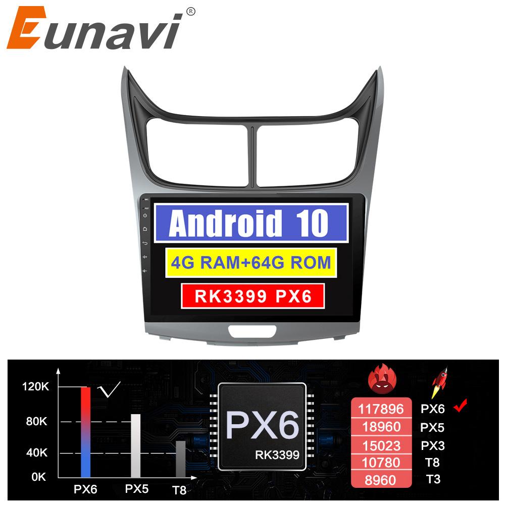 Eunavi 2 din Car radio GPS for Chevrolet Sail 2009-2013 Autoradio stereo Navigation multimedia TDA7851 headunit Android 10