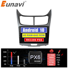 Charger l&#39;image dans la galerie, Eunavi 2 din Car radio GPS for Chevrolet Sail 2009-2013 Autoradio stereo Navigation multimedia TDA7851 headunit Android 10