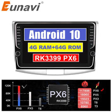 Załaduj zdjęcie do przeglądarki galerii, Eunavi Android 10 2 Din Car Radio GPS For VW Volkswagen MAGOTAN 2012-2015 Passat B6 Stereo multimedia navigation head unit