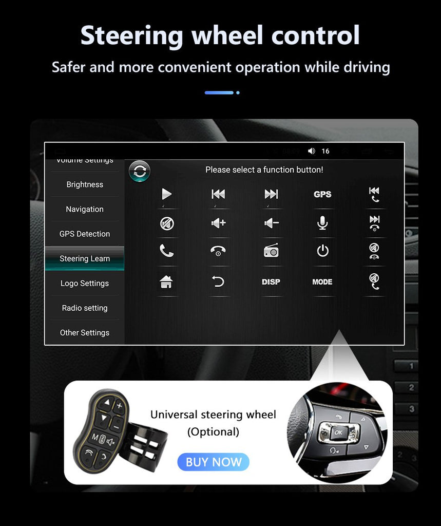 Eunavi 2 Din Android 10 Car Radio GPS For VW Passat B6 B7 CC Polo GOLF 5 6 Touran Jetta Tiguan Skoda Octavia Bora Magotan 4G USB