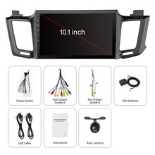 Load image into Gallery viewer, Eunavi 4G 64G Android 10 Car Radio For Toyota RAV4 2013 2014 2015 - 2018 Multimedia Player Video Audio Head unit Navigation GPS