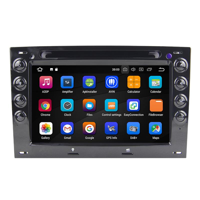 Eunavi 2 din Android 10 samochodowy odtwarzacz multimedialny dla Renault Megane 2 ii 2006 2007 2008 2009 2010 Automotivo DVD Radio GPS DSP 4G