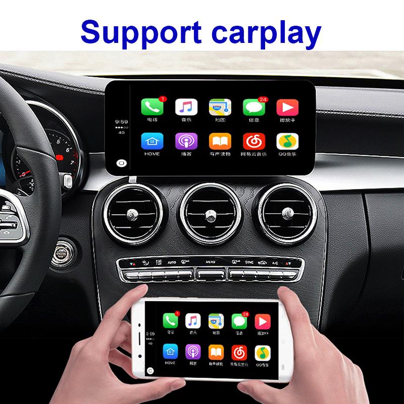 Eunavi car radio stereo For Mercedes Benz GLK Class X204 2008-2015 Android 11 Car Multimedia Player Navigation  8 Core Carplay