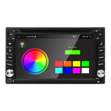 Cargar imagen en el visor de la galería, Eunavi 2 din Android system universal car dvd radio multimedia player GPS Navigation stereo 2din headunit touch screen USB BT