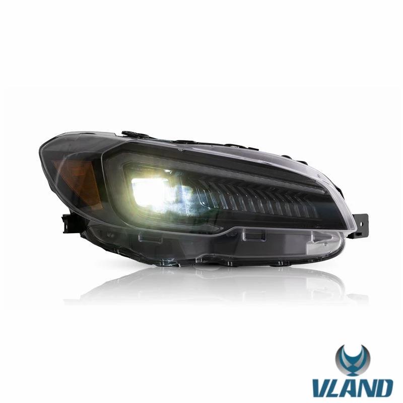 VLAND Factory For WRX  With Squential Indicator in LED Dual beam Lens Design Plug And Play2015-UP