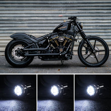 Załaduj zdjęcie do przeglądarki galerii, Car Led Spotlights, External Motorcycle A-pillar Lights, Off-Road Vehicle Glare Led Lights, Front Bumper Lights, A-p(Nine Beads)
