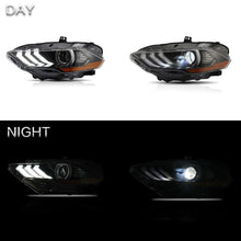 Cargar imagen en el visor de la galería, VLAND Full LED Headlights for Mustang  Headlamp Assembly with DRL Sequential Turn Signal factory accessory car led lights2018-UP