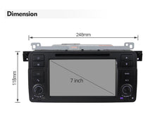 Laden Sie das Bild in den Galerie-Viewer, Eunavi one 1 din Android 10 Car DVD Radio GPS for BMW E46 M3 Rover 3 Series auto radio stereo navigation headunit in dash 4G RDS