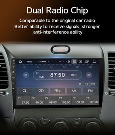 Eunavi 4G QLED 2 Din Android 11 Car Radio Multimedia Video Player For Kia K3 Cerato Forte 2013-2017 3 YD Tuner GPS Head unit DVD