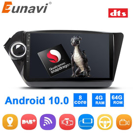 Eunavi Android 10 2 Din Car Radio GPS For Kia k2 rio 3 4 2010-2016 Multimedia Video Player Autoradio Stereo 2Din DSP DTS HIFI