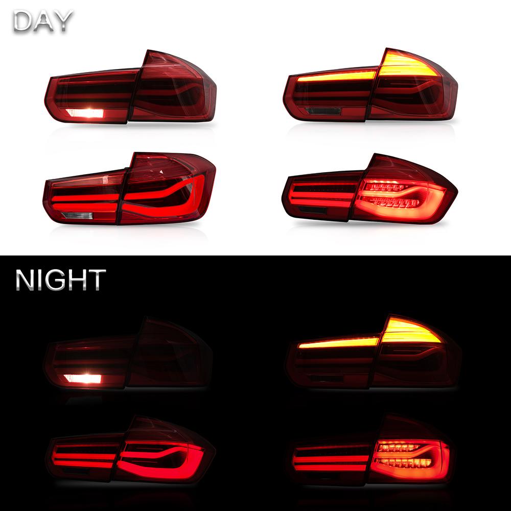 FAST Delivery VLAND Tail Lights Assembly For 12-18 BMW 3 Series F30 F80 2013-2018 LED Tail Lamp With Turn Signal Reverse Lights