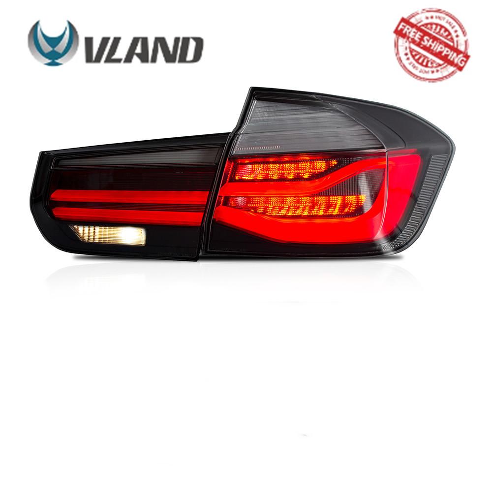 FAST Delivery VLAND Tail Lights Assembly For 12-18 BMW 3 Series F30 F80 2013-2018 LED Tail Lamp With Turn Signal Reverse Lights