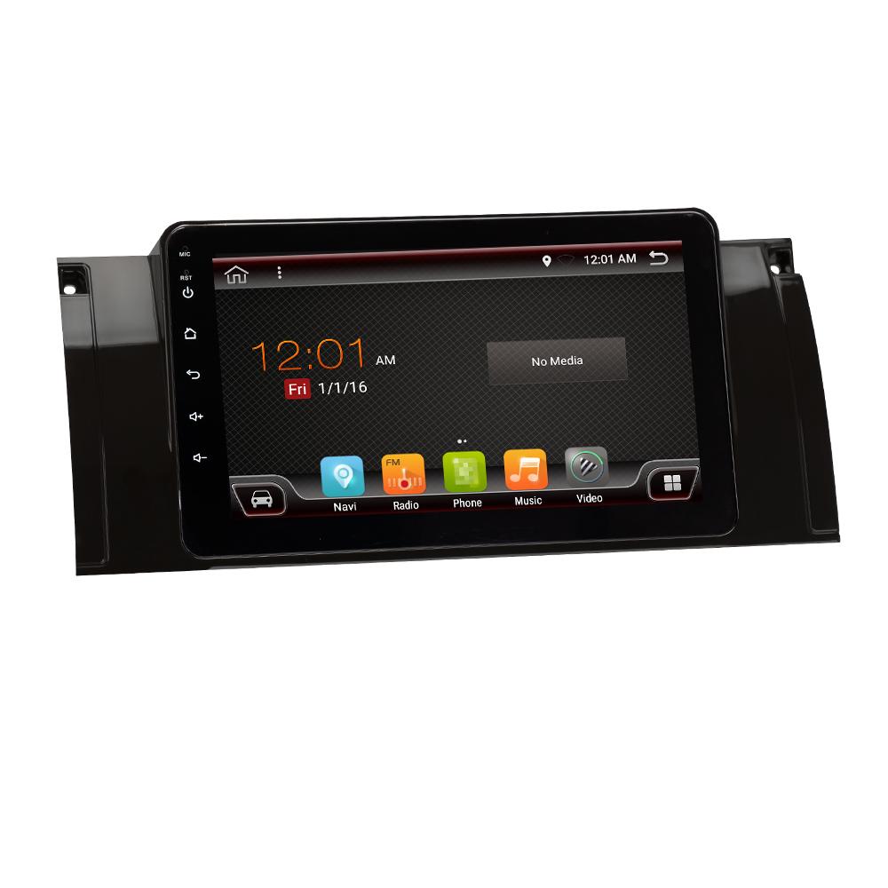 Eunavi 2din Android 10 Car Radio For BMW X5 E53 E39 1995-2003 GPS stereo navigation multimedia touch screen head unit Audio