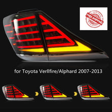 Załaduj zdjęcie do przeglądarki galerii, VLAND Tail lights Assembly for Toyota Verllfire/Alphard 2007-2013 Taillights Tail Lamp Turn Signal Reverse Lights LED DRL light