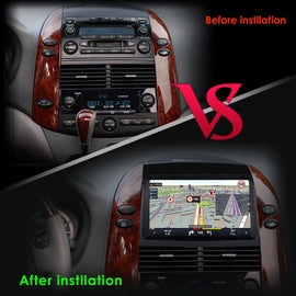 Eunavi 7862 4G 2DIN Android Auto Radio GPS For Toyota Sienna 2 II XL20 2003 - 2010 Car Multimedia Video Player Carplay 2 Din