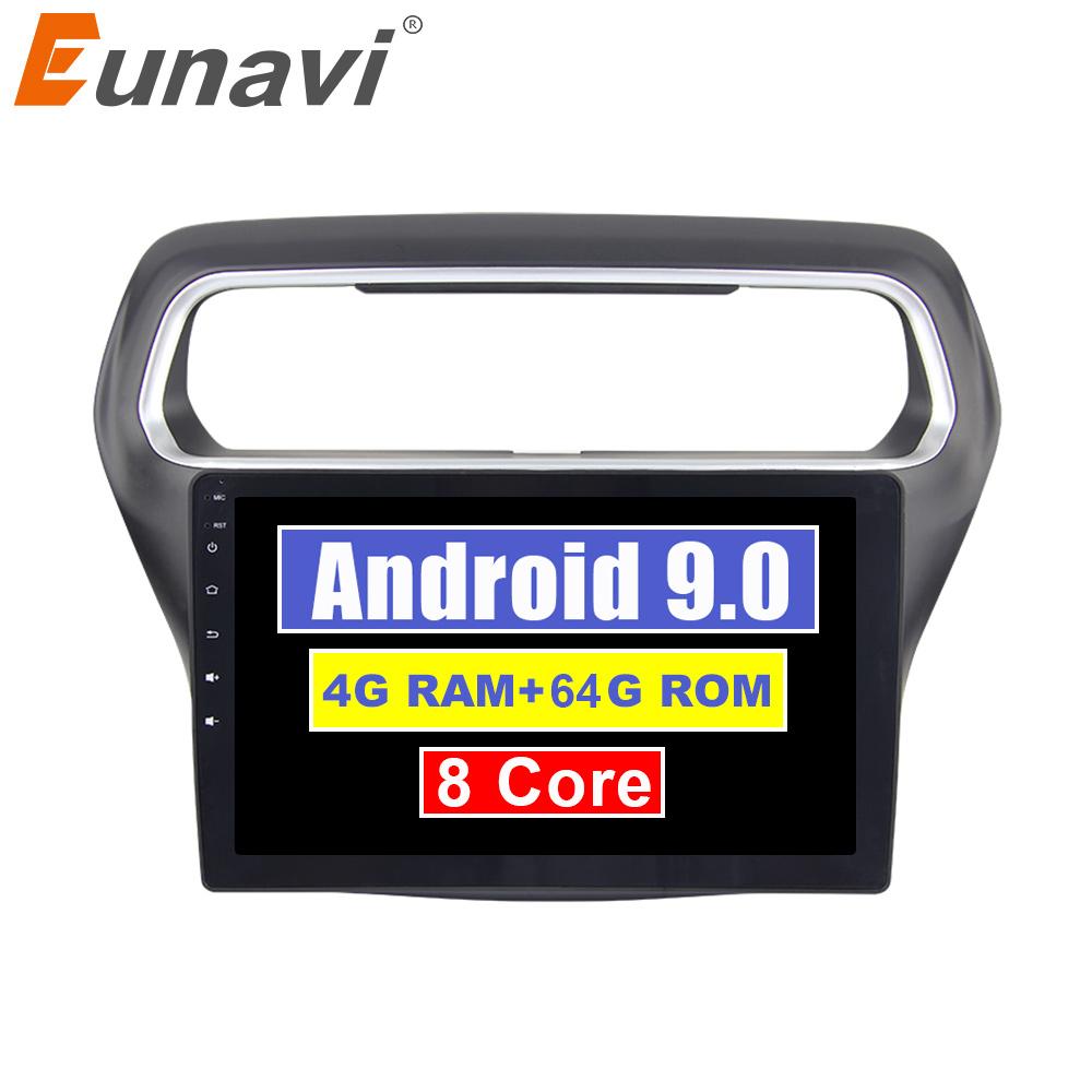 Eunavi 10.1 inch Android 9.0 Car Radio Multimedia GPS Player For FORD ESCORT4G 64G Fast Boot TV 1080P TDA7851 navigation stereo