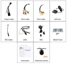 Eunavi 2 Din screen touch Universal Android 10 Car Radio Multimedia Stereo System 2din headunit pc GPS Navigation 170*96mm