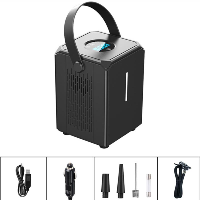 Car air pump, portable air pump, high power digital display tire air pump, smart wireless electric air pump