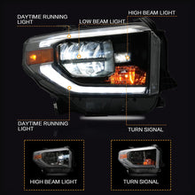 Laden Sie das Bild in den Galerie-Viewer, VLAND Headlamp Car Headlights Assembly for Toyota Tundra 2014 2015 2017-2020 Head light