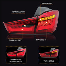 Charger l&#39;image dans la galerie, VLAND Car Accessories LED Tail Lights Assembly For Mitsubishi Asx/Out Lander Sports 2010-2015 Tail Lamp Turn Signal Reverse