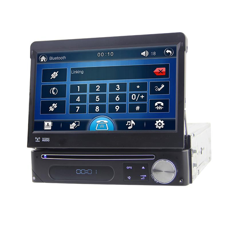 Eunavi Single 1 Din universal 7'' Car Dvd Player Autoradio Car Gps Navigation For Universal Car With Touch Screen Stereo