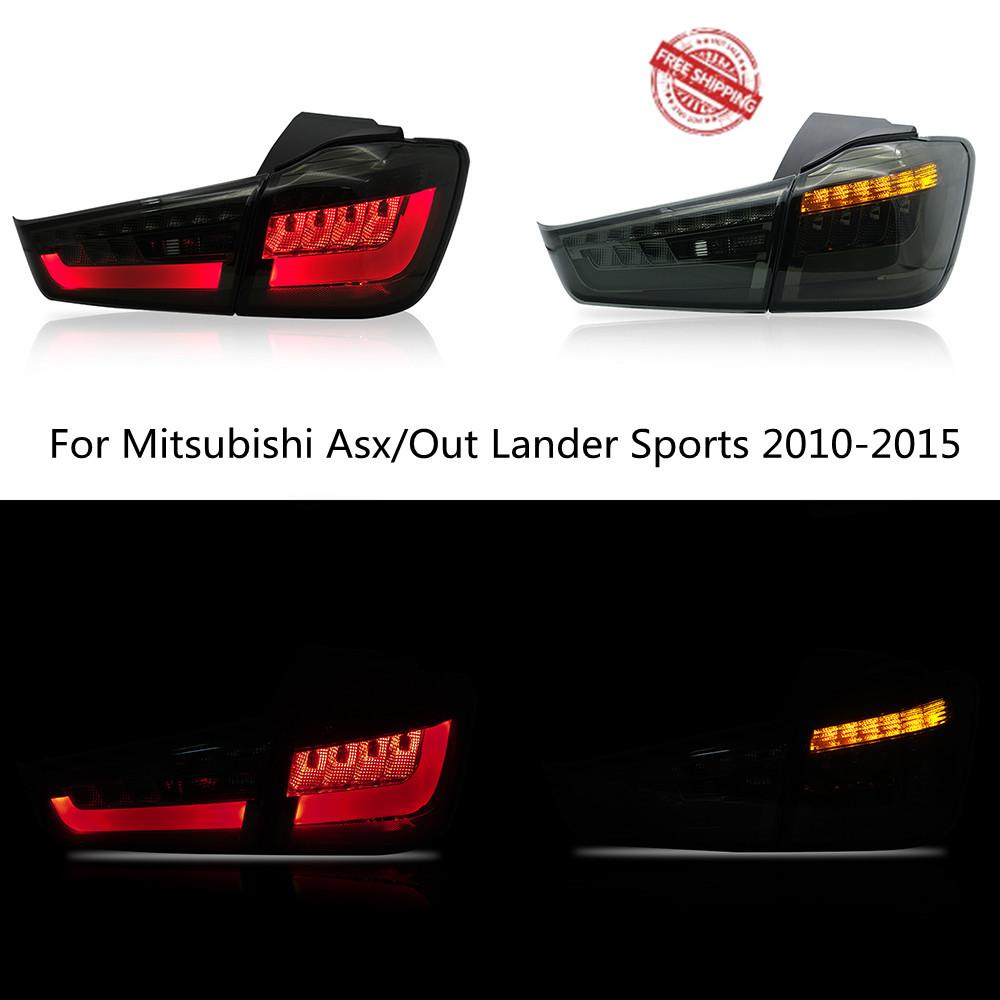 VLAND Car Accessories LED Tail Lights Assembly For Mitsubishi Asx/Out Lander Sports 2010-2015 Tail Lamp Turn Signal Reverse