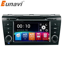 Cargar imagen en el visor de la galería, Eunavi 2 din car dvd player car radio 2din car gps navigation for Mazda 3 2007 2008 2009