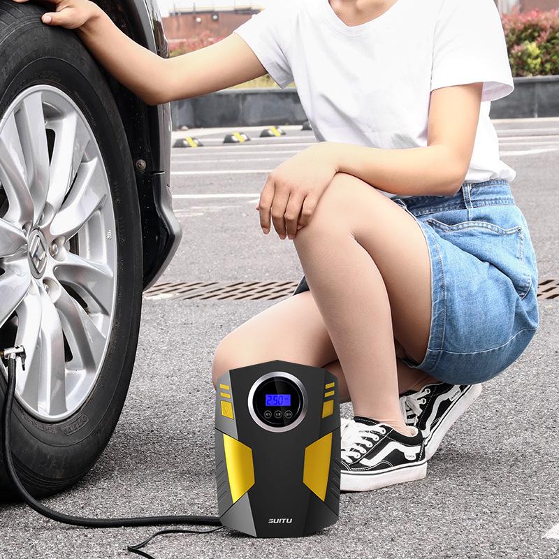 Car tire air pump portable tire air pump 12V tire air pump air pump car air pump