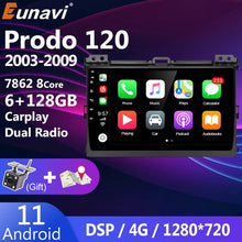 Load image into Gallery viewer, Eunavi Car Radio For Toyota Land Cruiser Prado 120 LC120 GPS Multimedia Video Player Autoradio Android Navigation GX470 DVD 2Din