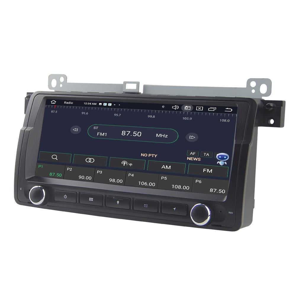 Eunavi Android 12 7862c Car Radio DSP Multimedia Player For BMW E46 M3 318/320/325/330/335 Autoradio Video GPS Navigation 4G IPS