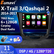 Cargar imagen en el visor de la galería, Eunavi 2 Din Android 11 For Nissan X-Trail xtrail X Trail T32 2014- 2018 Qashqai J11 Car Radio GPS DVD Multimedia Video Player