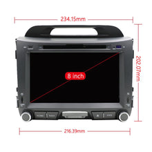 Load image into Gallery viewer, Eunavi 2 din Android 10 car dvd radio for KIA sportage 2011 2012 2013 2014 2015 headunit gps navigation 2din multimedia stereo