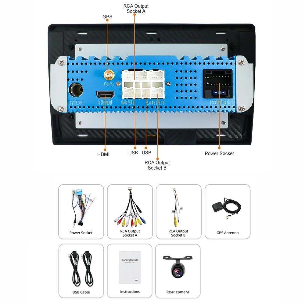 Eunavi Double 2 Din Car radio dvd multimedia For Suzuki Swift 2008-2016 2din Stereo headunit GPS Autoradio NO CD Android 10