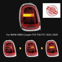 Charger l&#39;image dans la galerie, VLAND Tail Lights Assembly For BMW MINI Cooper F55 F56 F57 2014-2020 Tail Lamp With Turn Signal Reverse Lights LED DRL Light