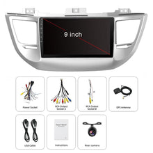 Laden Sie das Bild in den Galerie-Viewer, Eunavi Android system 2 din car multimedia radio player for Hyundai Tucson IX35 2014-2016 gps navigation headunit 4G 64GB no dvd