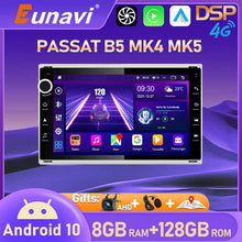 Załaduj zdjęcie do przeglądarki galerii, Eunavi 7&#39;&#39; 2 Din Android 10 Car Radio For VW PASSAT B5 MK4 MK5 JETTA BORA POLO TRANSPORT T5 Multimedia Video Player GPS No DVD