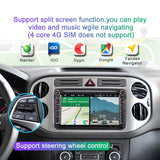 Eunavi Android 11 Car Video Player CARPLAY For VW Volkswagen Passat B7 B6 Golf Touran Polo Tiguan Jetta GPS Navigation Stereo