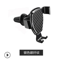 Cargar imagen en el visor de la galería, Car Gravity Mobile Phone Holder Snap-in Car Air Outlet Universal Bracket Car Navigation Support Frame LW-923