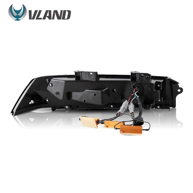 Vland Car Lamp Assembly For Chevrolet Camaro New 5th Gen Full LED Corvette C8 Style Rear Lights 2014 - 2015 Tail Lights