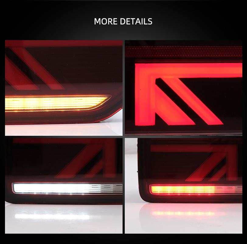 Car 12V LED Tail Lights For Suzuki Jimny  Rear Turn Signal Brake Light Reversing Lamp Reflector Stop Taillight2018 2019 2020