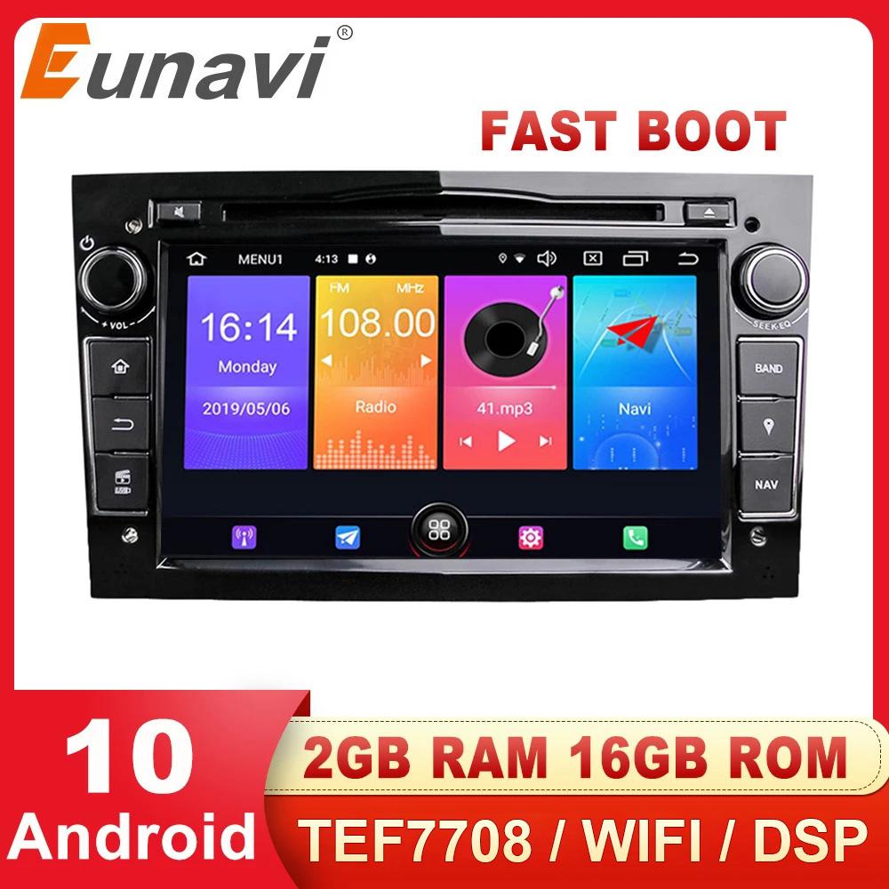 Eunavi DSP 2 Din Android Car Radio aAudio GPS DVD For opel Vauxhall Astra H G J Vectra Antara Zafira Corsa Vivaro Meriva Veda