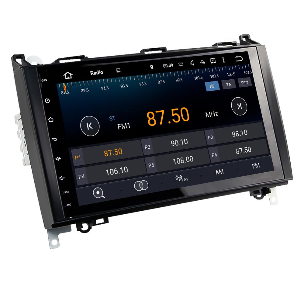 Eunavi 2 Din Android 9 Auto Multimedia Autoradio Player Für Benz Sprinter Vito W169 W245 W469 W639 B200 GPS Stereo 2din Headunit