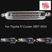 Załaduj zdjęcie do przeglądarki galerii, VLAND Headlamp Car Headlights Assembly For Toyota FJ Cruiser 2007-2014 Headlight LED DRL With Moving Turn Signal Dual Beam Lens