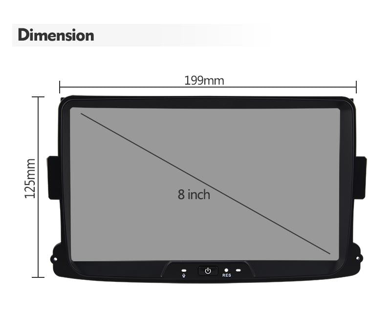 Eunavi DSP Android 10 Car Multimedia player GPS For Dacia Sandero Duster Renault Captur Lada Xray 2 Logan 2 Auto Audio Radio 4G