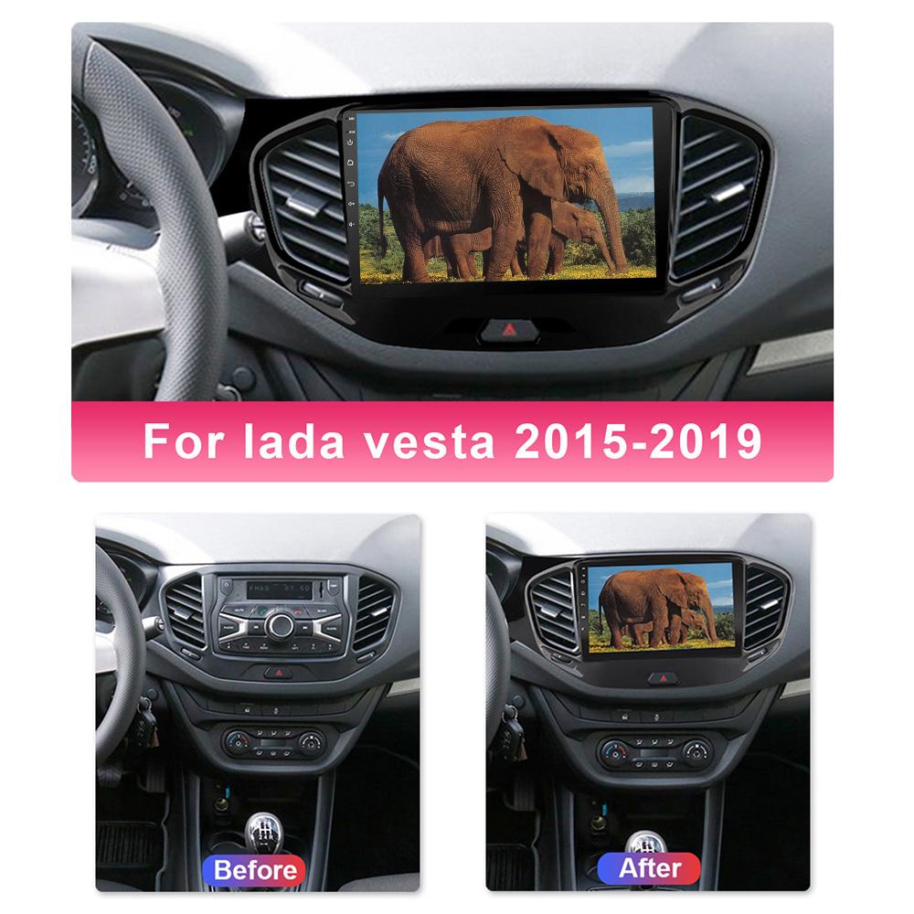 Eunavi 2 Din Android Car Multimedia Player For LADA Vesta Cross Sport 2015 2016 2017 2018 Audio DSP GPS Navigation 2DIN Radio