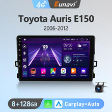 Charger l&#39;image dans la galerie, Eunavi 2 Din Android 10 Car Radio Multimedia Player For Toyota Auris E150 2006-2012 2din Head Unit 4G QLED Carplay Stereo GPS