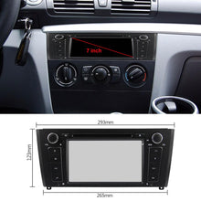 Load image into Gallery viewer, Eunavi 1 din 7&#39;&#39; Quad Core Android 9.0 Car multimedia DVD player GPS Navi Radio For 1 Series BMW E81 E82 2004-2012 OBD2 WIFI RDS